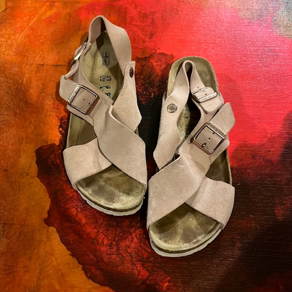 Pink Birkenstocks